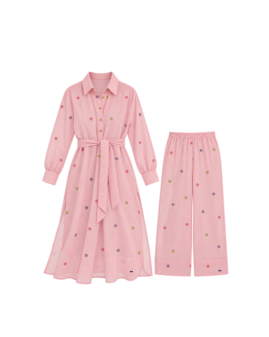 Blush Lattice Pair